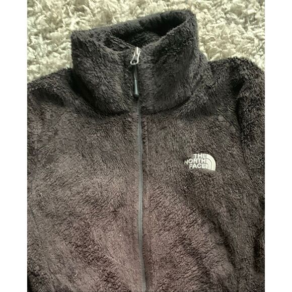 THE NORTH FACE OSO basic BLACK Fleece Jacket Coat women’s S - Picture 5 of 9